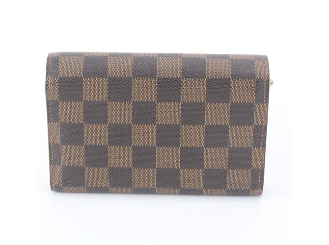 Louis Vuitton Damier Portefeuille Alexandra Tri-fold Wallet Damier ebene - vista 2