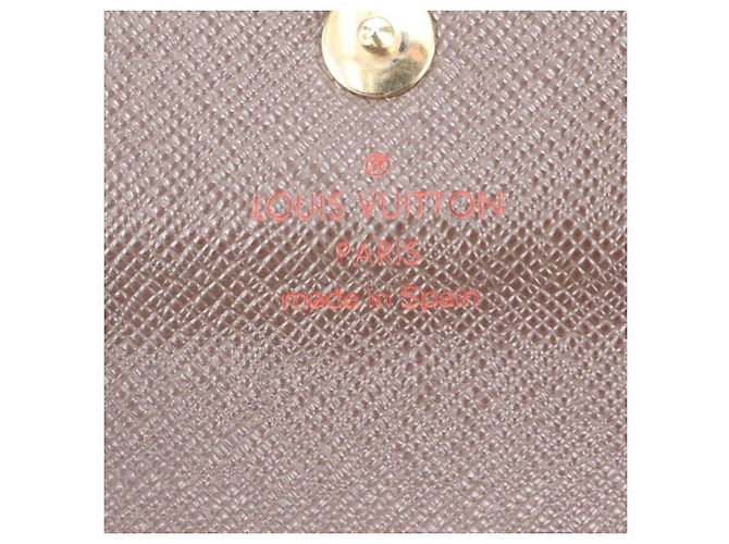Louis Vuitton Damier Portefeuille Alexandra Tri-fold Wallet Damier ebene - vista 8