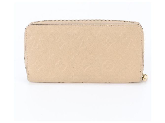 Louis Vuitton Monogram Empreinte Zippy Wallet in Dune - view 2