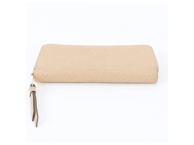 Louis Vuitton Monogram Empreinte Zippy Wallet in Dune - view 5