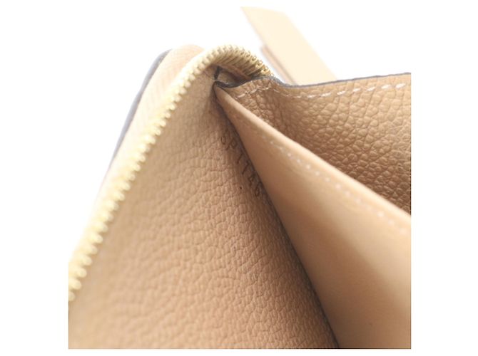 Louis Vuitton Monogram Empreinte Zippy Wallet in Dune - view 9