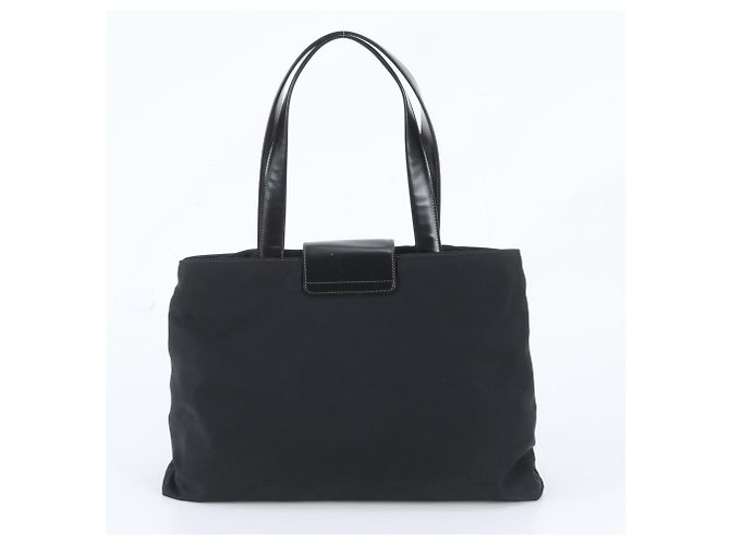 Bulgari Borsa Tote Bvlgari in pelle nera Nero - vista 3