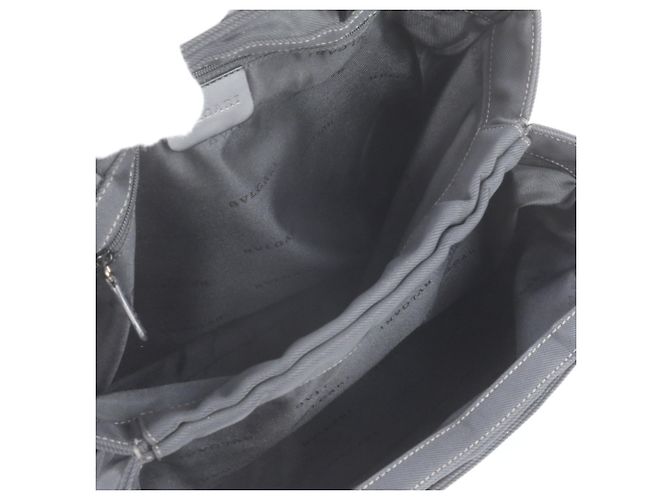 Bulgari Borsa Tote Bvlgari in pelle nera Nero - vista 8