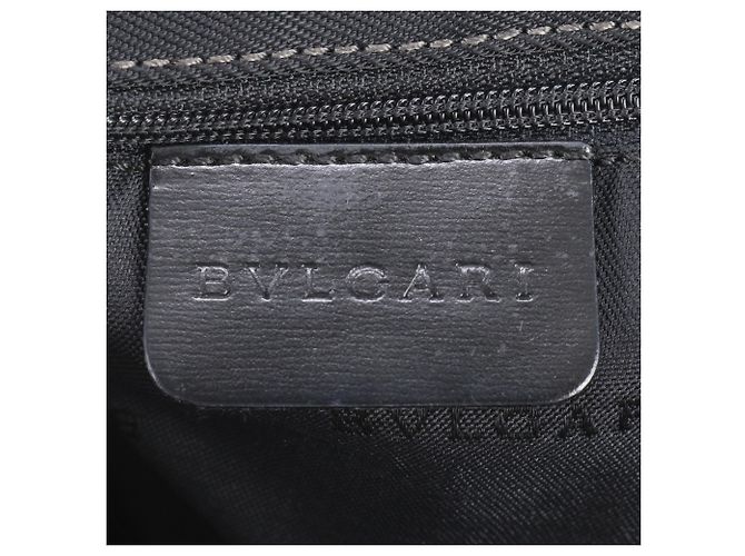 Bulgari Borsa Tote Bvlgari in pelle nera Nero - vista 9