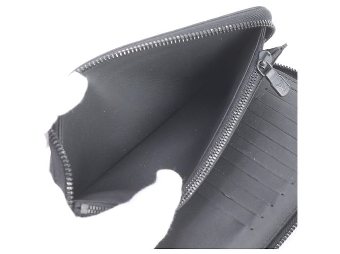 Portafoglio Zippy Monogram Shadow con protezione RFID Louis Vuitton Nero - vista 7