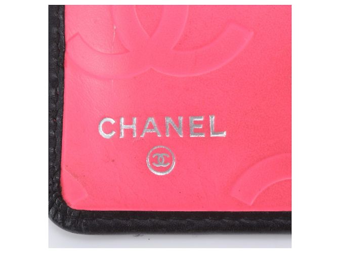 Portafoglio lungo in pelle Chanel Cambon Line Nero - vista 10
