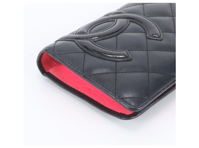 Portafoglio lungo in pelle Chanel Cambon Line Nero - vista 4