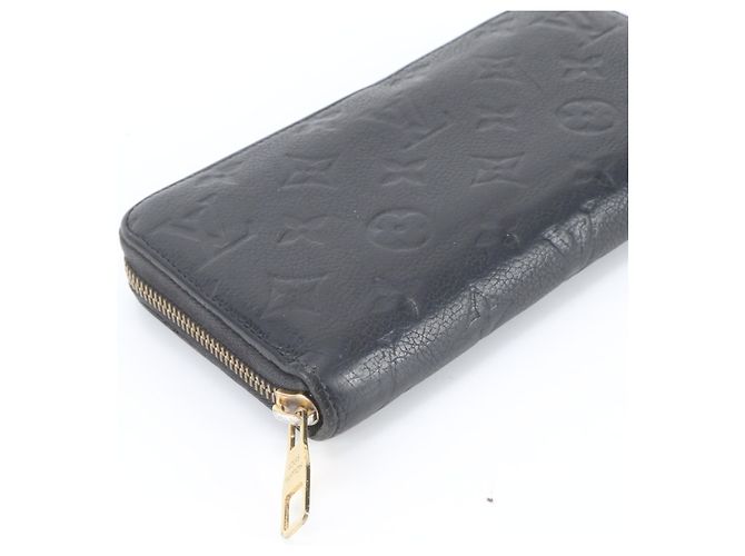 Portafoglio Zippy Louis Vuitton Monogram Empreinte Nero - vista 4