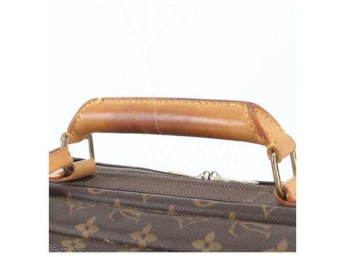 Bolsa Boston Louis Vuitton Monogram Satellite 53 em couro Marrom - vista 2