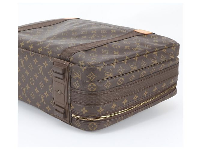 Bolsa Boston Louis Vuitton Monogram Satellite 53 em couro Marrom - vista 4
