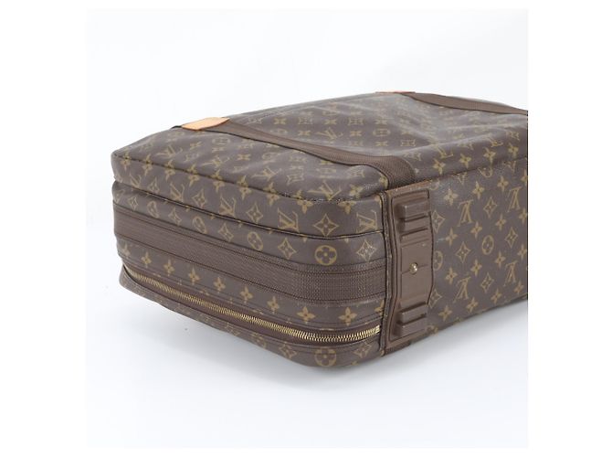 Bolsa Boston Louis Vuitton Monogram Satellite 53 em couro Marrom - vista 5