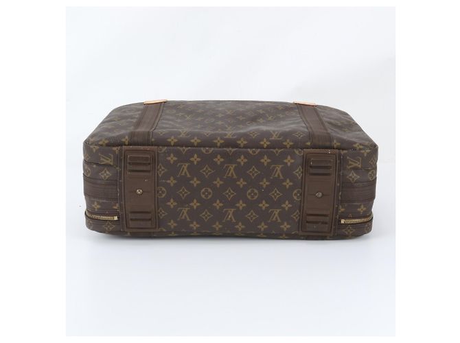 Bolsa Boston Louis Vuitton Monogram Satellite 53 em couro Marrom - vista 6