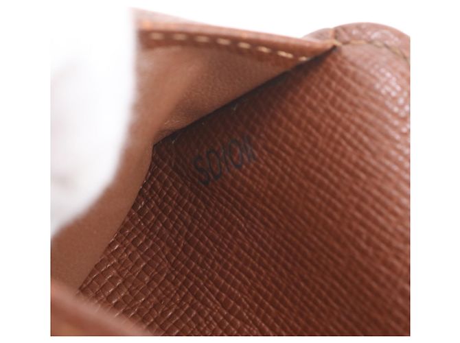 Louis Vuitton Monogram Compact Zip Bi-fold Geldbörse Braun - Ansicht 10