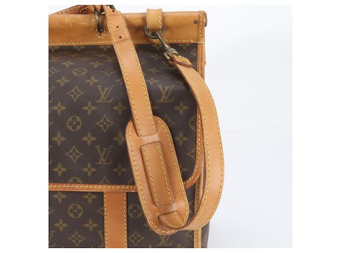 Louis Vuitton Monogram Sac Cléber Boston Bag Marrom - vista 3