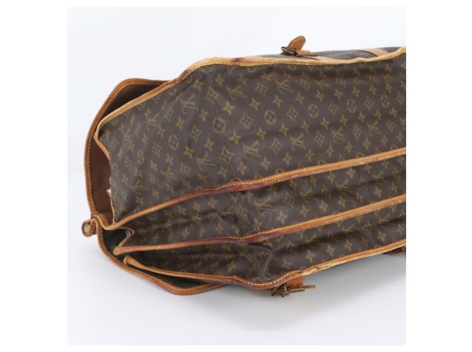 Louis Vuitton Monogram Sac Cléber Boston Bag Marrom - vista 6