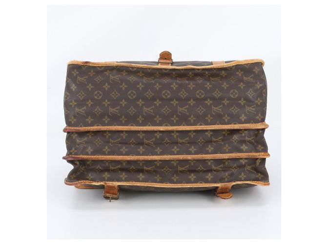 Louis Vuitton Monogram Sac Cléber Boston Bag Marrom - vista 7