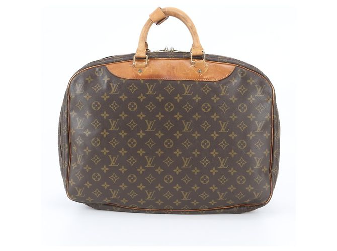 Bolsa Boston Louis Vuitton Monogram Alizé 24H em couro Marrom - vista 3