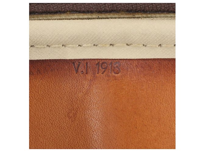 Bolsa Boston Louis Vuitton Monogram Alizé 24H em couro Marrom - vista 9