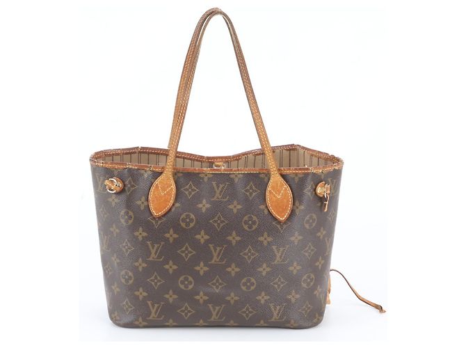 Louis Vuitton Monogram Neverfull PM Tote Bag Braun - Ansicht 3