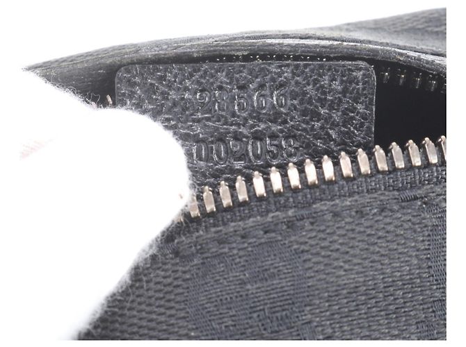Borsa a tracolla 2-Way Gucci in canvas GG e pelle Nero - vista 10