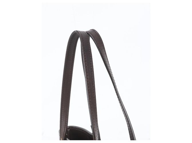 Gucci GG Canvas Leder-Tote-Bag Braun - Ansicht 2