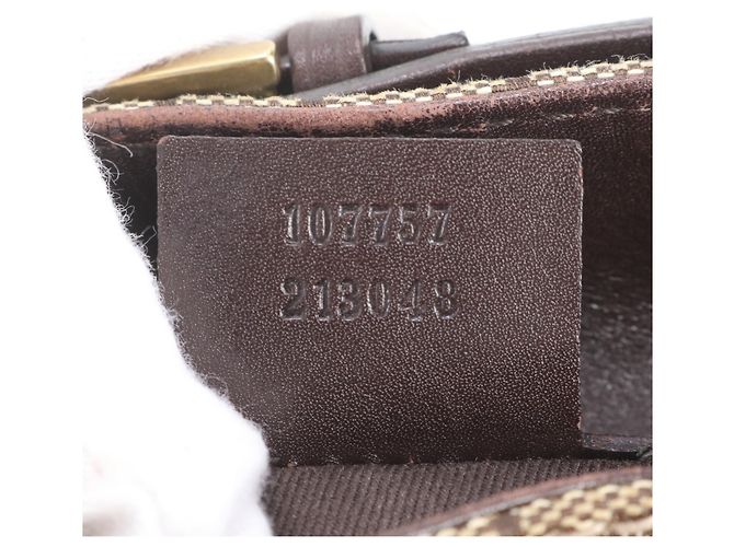 Gucci GG Canvas Leder-Tote-Bag Braun - Ansicht 9