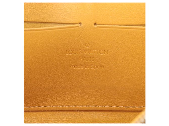 Louis Vuitton Monogram Denim Zippy Wallet Blau - Ansicht 8