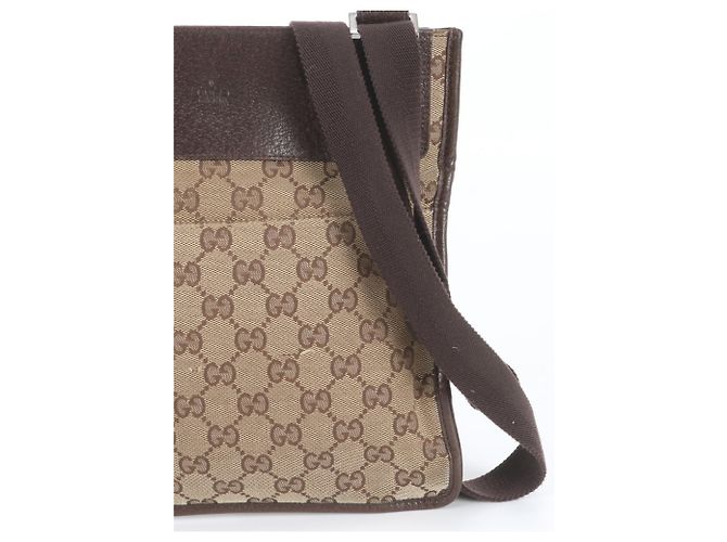 Borsa a tracolla Gucci GG Canvas Marrone - vista 2