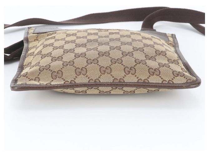 Borsa a tracolla Gucci GG Canvas Marrone - vista 6