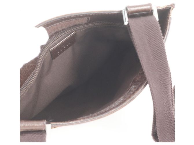 Borsa a tracolla Gucci GG Canvas Marrone - vista 7