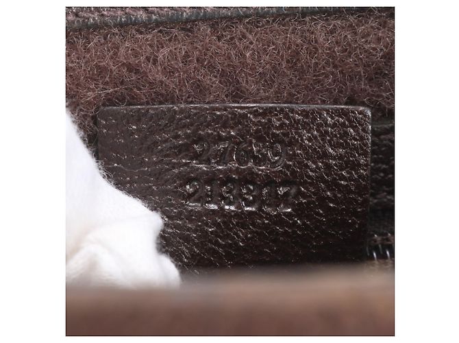 Borsa a tracolla Gucci GG Canvas Marrone - vista 9