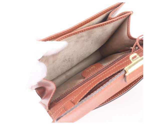 Gucci Old Leather Schultertasche Braun - Ansicht 9