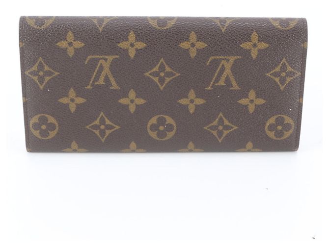 Louis Vuitton Monogram Portefeuille Emilie Long Wallet Roja - vista 2