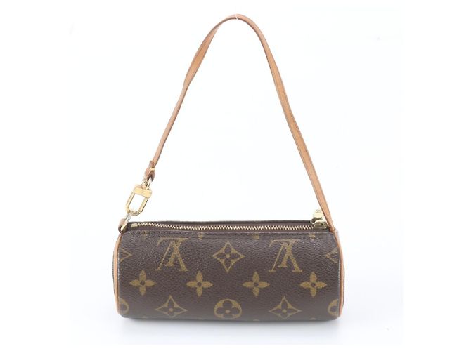 Bolso Louis Vuitton Monogram Papillon Castaño - vista 3