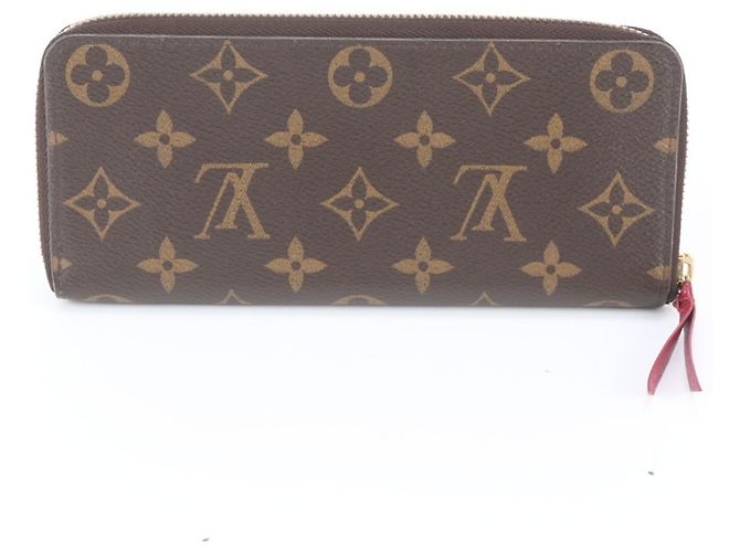 Louis Vuitton RFID-Protected Monogram Portefeuille Clemence Long Wallet Fuschia - Ansicht 2