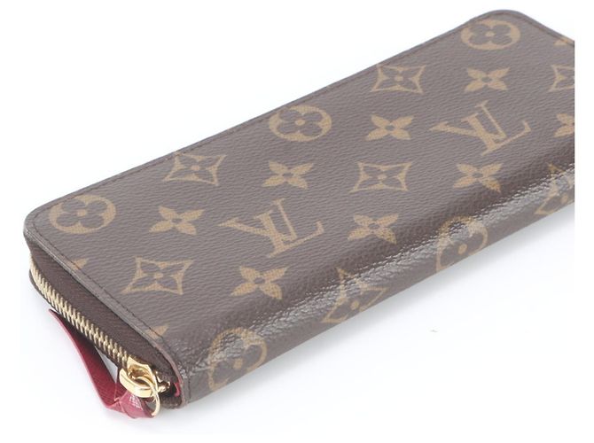 Louis Vuitton RFID-Protected Monogram Portefeuille Clemence Long Wallet Fuschia - Ansicht 4
