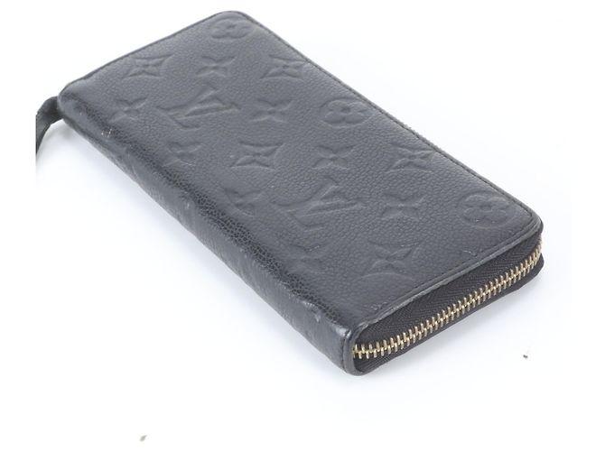 Louis Vuitton Monogram Empreinte Portefeuille Clemence Black - view 3