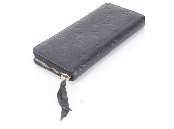 Louis Vuitton Monogram Empreinte Portefeuille Clemence Black - view 4