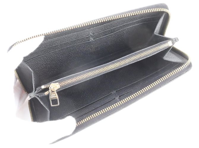Louis Vuitton Monogram Empreinte Portefeuille Clemence Black - view 6