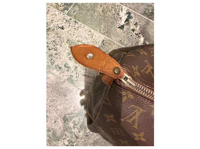 Borsa Louis Vuitton Speedy 40 Monogram Marrone Monogramma - vista 2