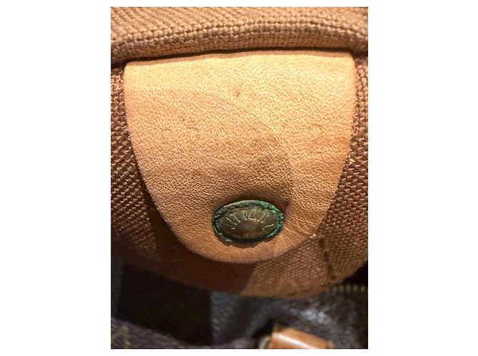 Borsa Louis Vuitton Speedy 35 Monogram Marrone Monogramma - vista 12