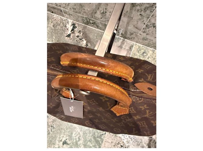 Borsa Louis Vuitton Speedy 35 Monogram Marrone Monogramma - vista 2