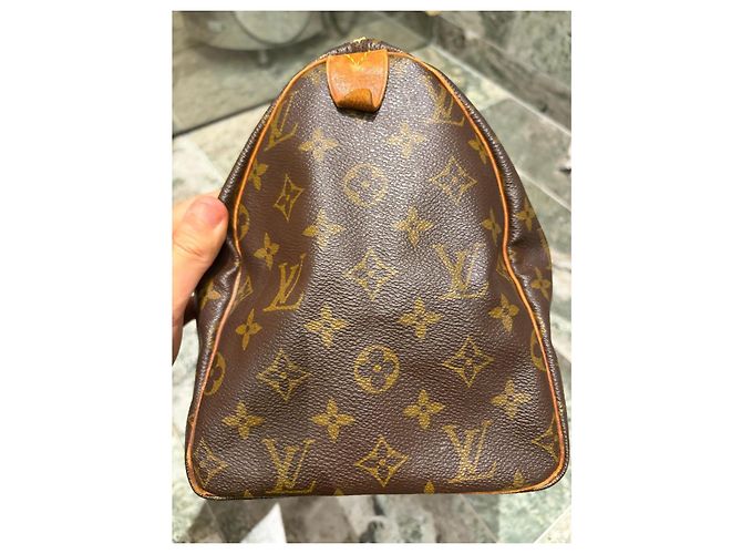 Bolso Louis Vuitton Speedy 30 Monogram Castaño Monograma - vista 11