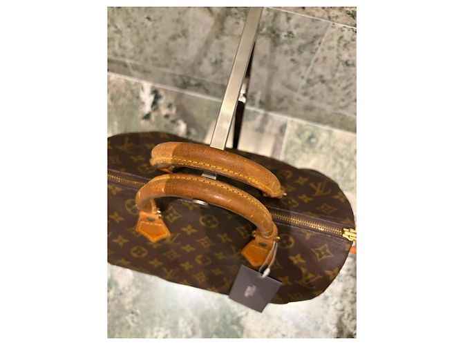 Bolso Louis Vuitton Speedy 30 Monogram Castaño Monograma - vista 2