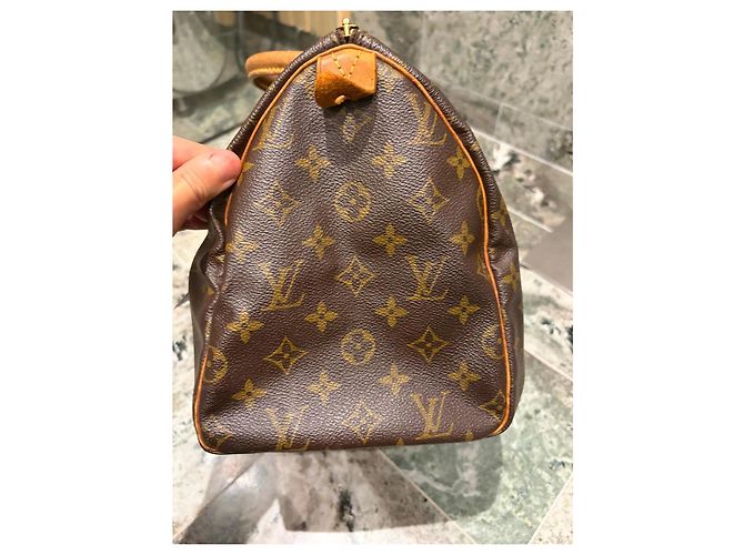 Bolso Louis Vuitton Speedy 30 Monogram Castaño Monograma - vista 6