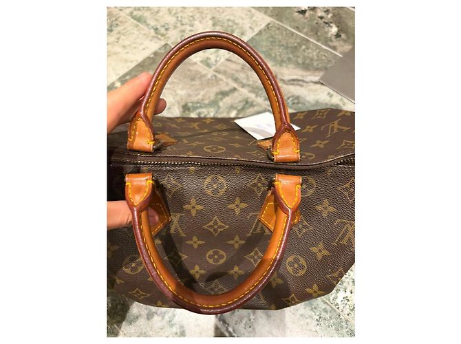 Bolso Louis Vuitton Speedy 30 Monogram Castaño Monograma - vista 6