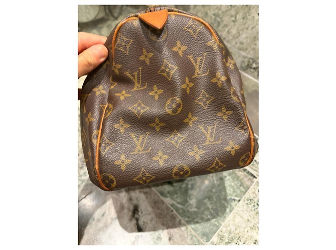 Bolso Louis Vuitton Speedy 30 Monogram Castaño Monograma - vista 9
