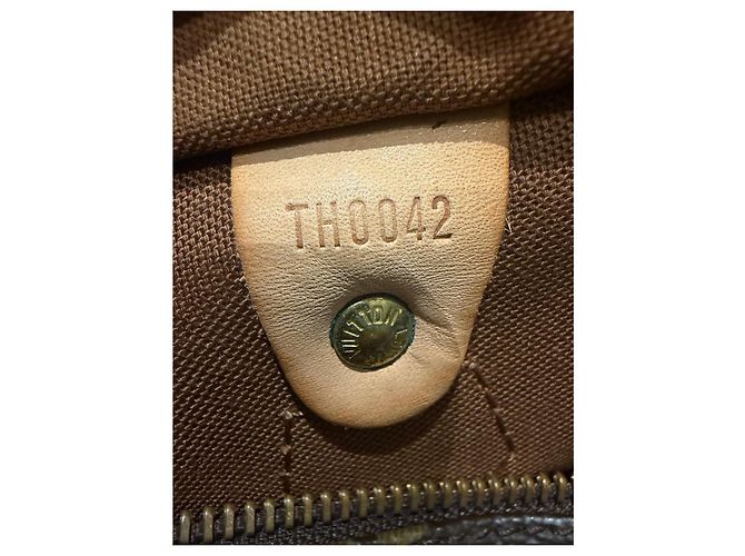 Bolsa Louis Vuitton Speedy 30 Monogram Marrom Monograma - vue 13