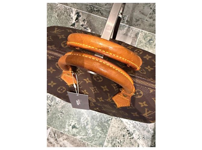 Bolsa Louis Vuitton Speedy 30 Monogram Marrom Monograma - vue 3
