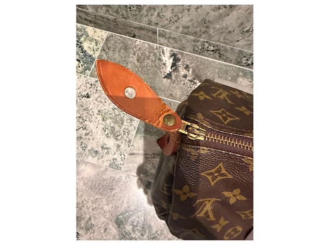 Borsa Louis Vuitton Speedy 30 Monogram Marrone Monogramma - vista 2